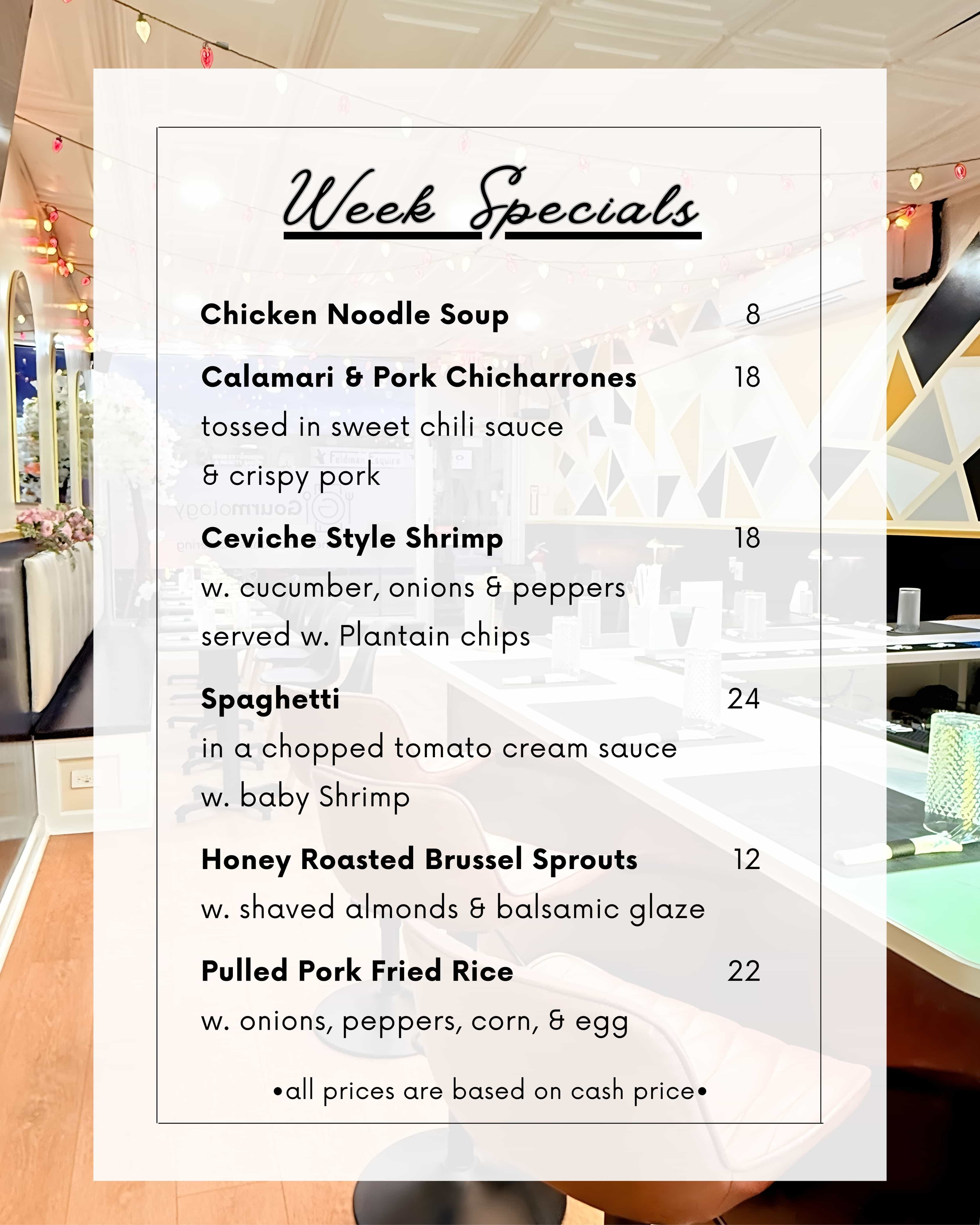 Weekly Specials Flyer
